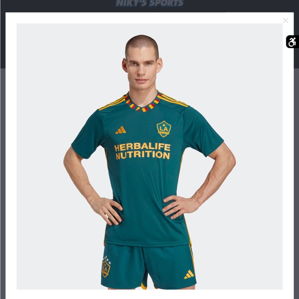ADIDAS LA GALAXY JERSEY